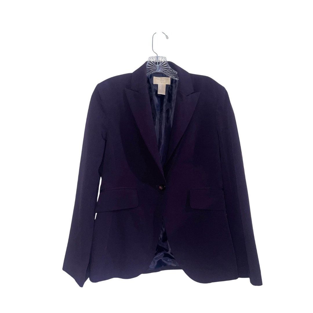 Worthington Worthington Petite Purple One Button Blazer 4P Career Office Size S / US 4 / IT 40 - 2 Thumbnail