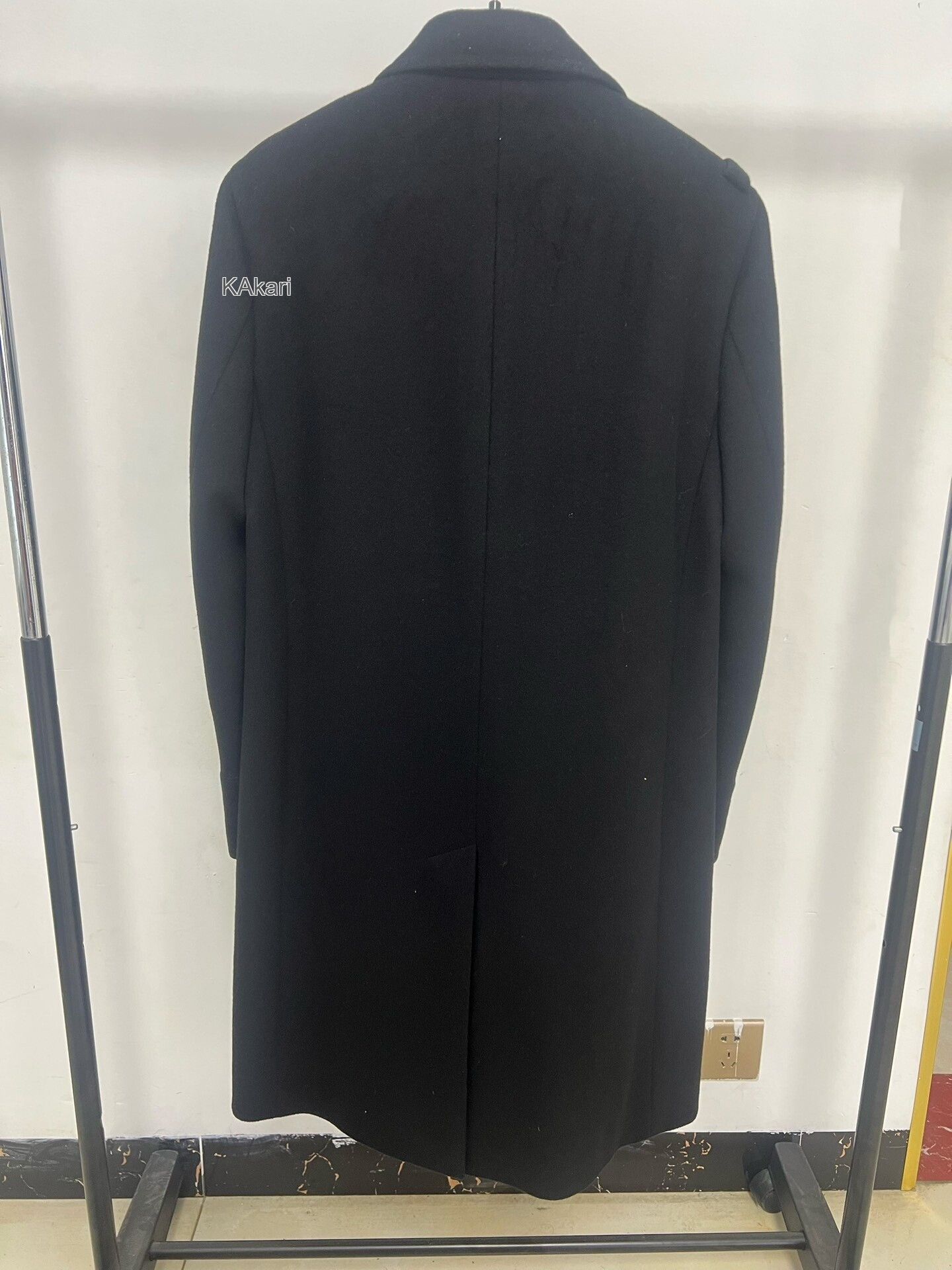 Saint Laurent Paris Saint Laurent 17FW Double-Breasted Navy Coat Size US S / EU 44-46 / 1 - 2 Thumbnail