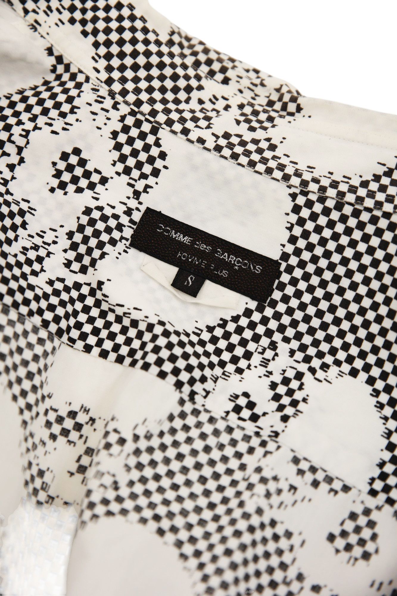 Comme des Garcons Homme Plus S/S 2011 Skull Checkered Button Up Shirt Size US S / EU 44-46 / 1 - 9 Thumbnail