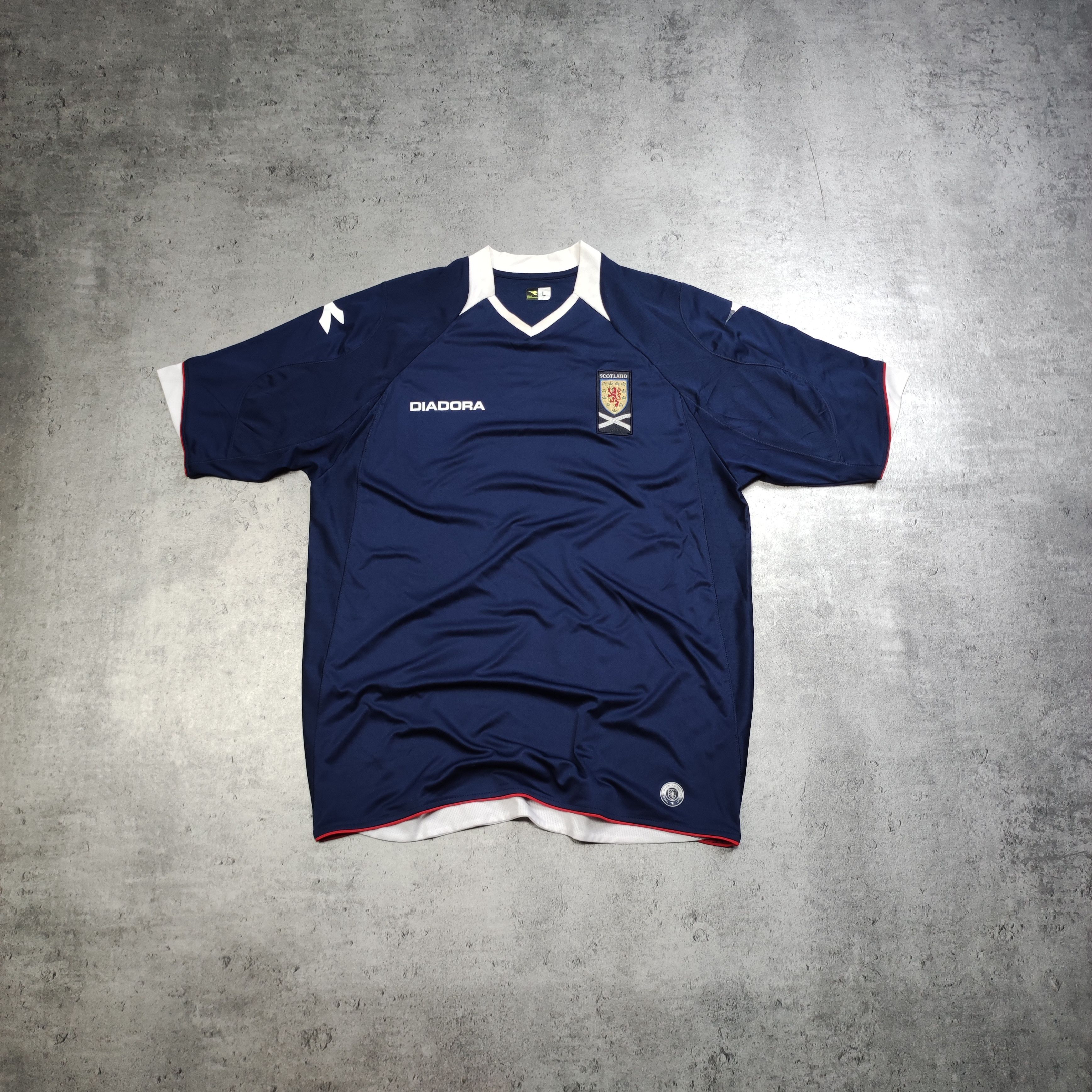 Vintage Vintage RARE 2008 Football Soccer Scotland Home Jersey Size US L / EU 52-54 / 3 - 1 Thumbnail