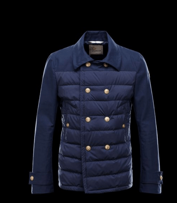 Moncler Grenoble Moncler Grenoble Alencon Navy double breasted parka Size US L / EU 52-54 / 3 - 15 Thumbnail