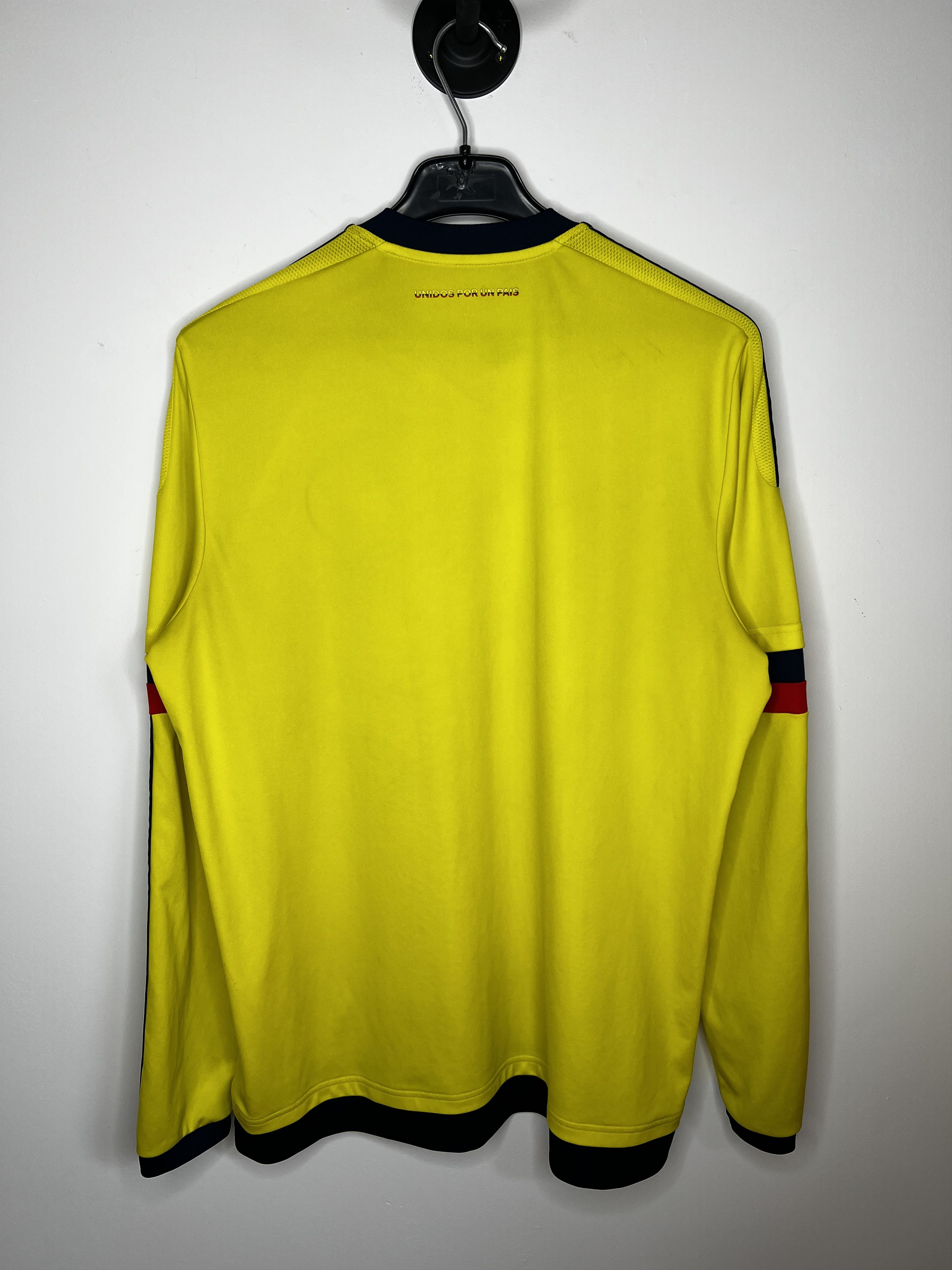 Adidas COLOMBIA TEAM 2015 2017 HOME FOOTBALL SHIRT SOCCER JERSEY Size US L / EU 52-54 / 3 - 2 Thumbnail