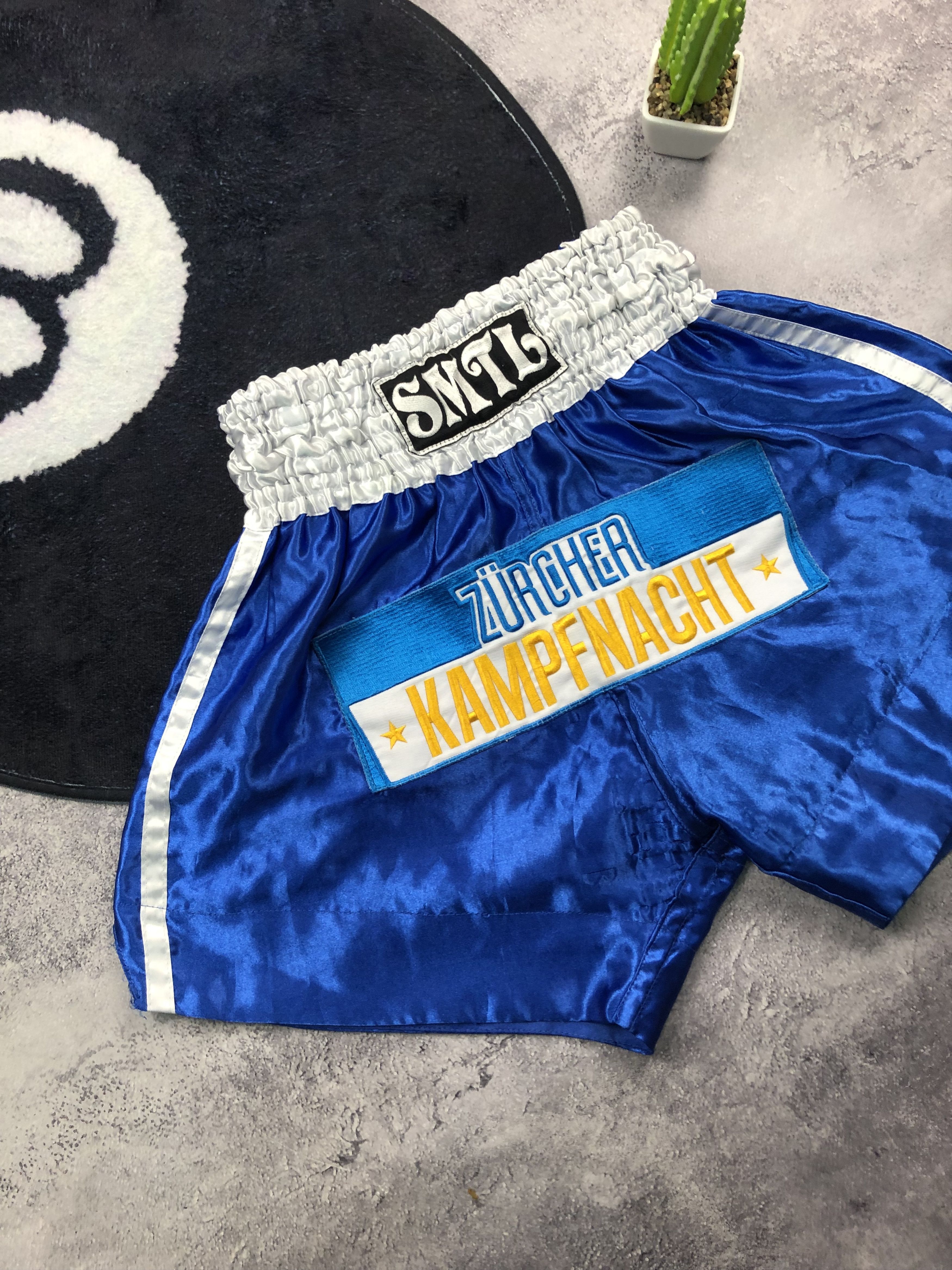 Other MUAI TAI Vintage Big Logo Hype Boxing Sportswear Shorts Size US 32 / EU 48 - 8 Thumbnail