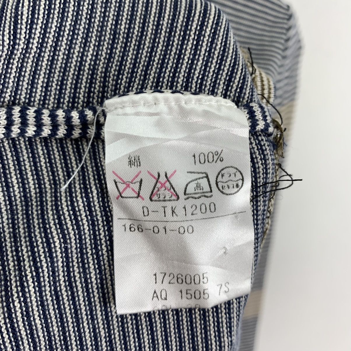 Aquascutum Vintage AQUASCUTUM OF LONDON Stripes Long Sleeve Tshirt Size M / US 6-8 / IT 42-44 - 6 Thumbnail