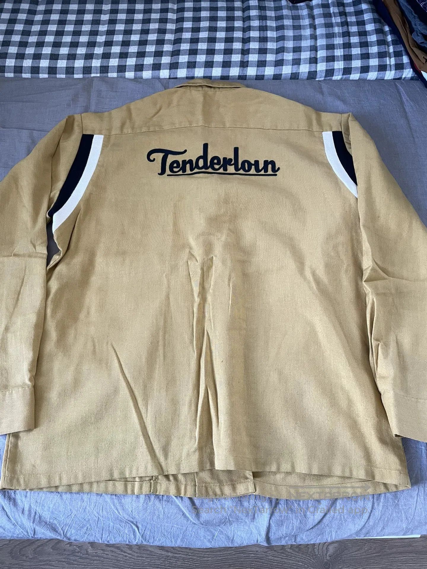 Tenderloin Tenderloin Bowling Shirt in Ginger Yellow. Size US M / EU 48-50 / 2 - 5 Thumbnail