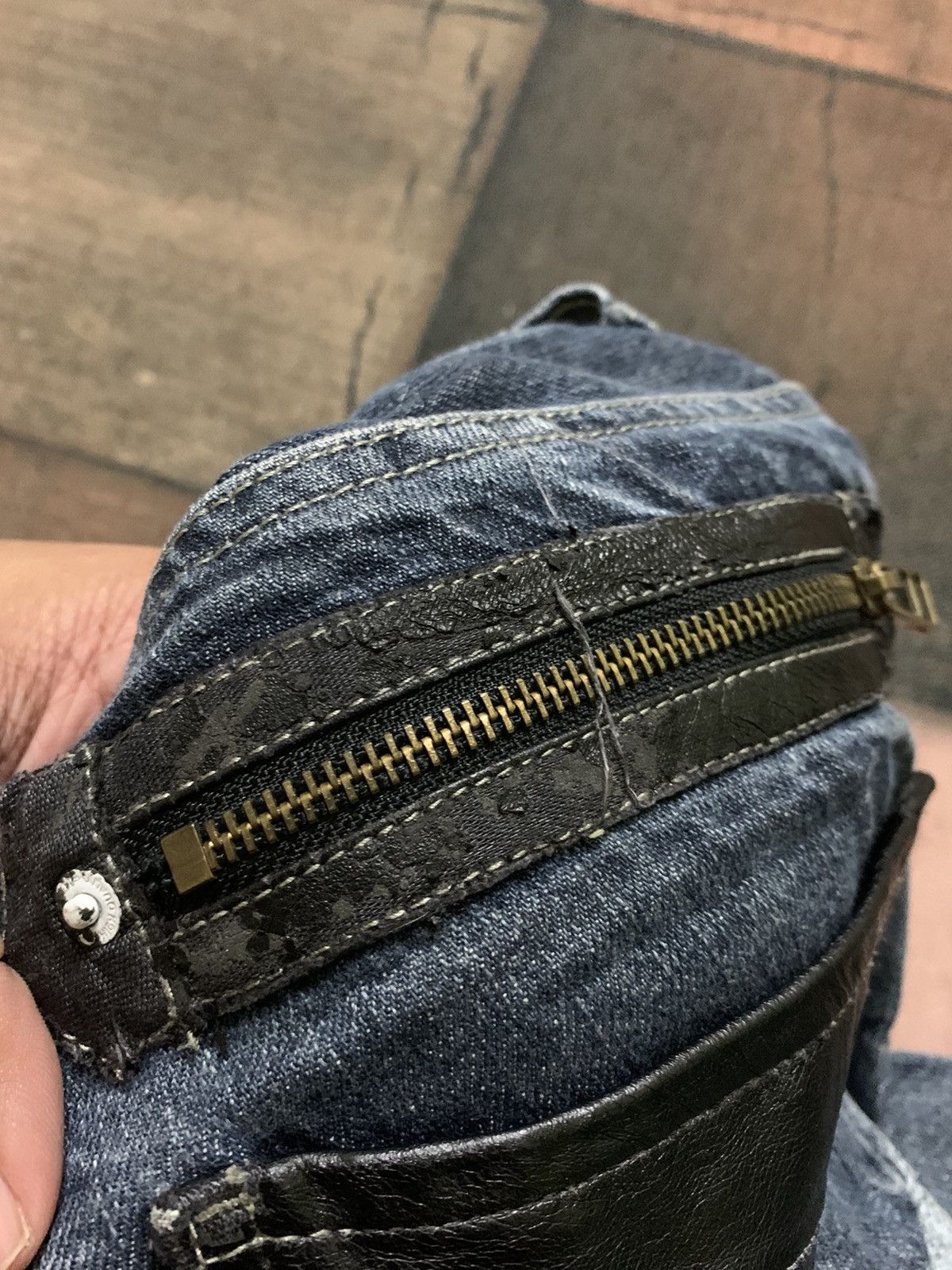 If Six Was Nine × Japanese Brand × Le Grande Bleu (L.G.B.) root three style stone wash faded jeans punk grunge japanese Size US 32 / EU 48 - 19 Thumbnail