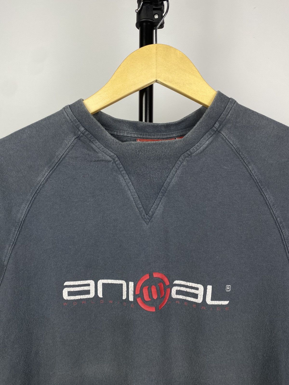 Japanese Brand × Vintage Vintage 90S ANIMAL SKATE Big Logo Tee Streetwear 90s Style Size US M / EU 48-50 / 2 - 2 Thumbnail