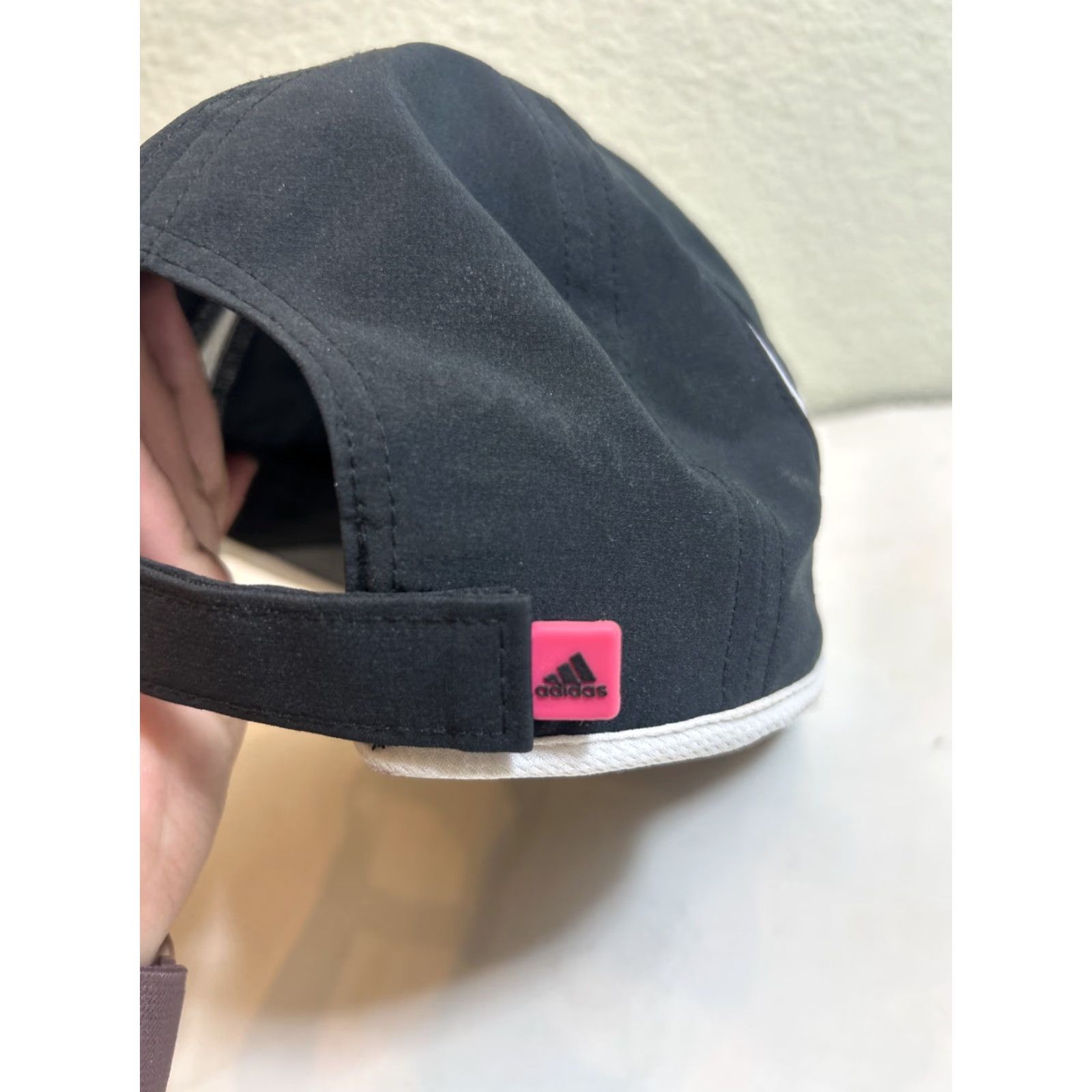 Adidas Adidas Aeroready Women’s Running Hat Black Pink Adjustable Baseball Cap Women Adjustable Size Colorful Sport Hat Size ONE SIZE - 7 Thumbnail