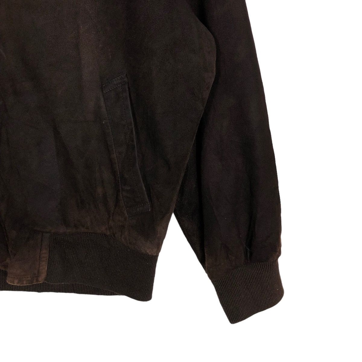 Issey Miyake 🔥90s VINTAGE GENUINE LEATHER BOMBER JACKET ROPE ISSEYMIYAKE Size US M / EU 48-50 / 2 - 5 Thumbnail