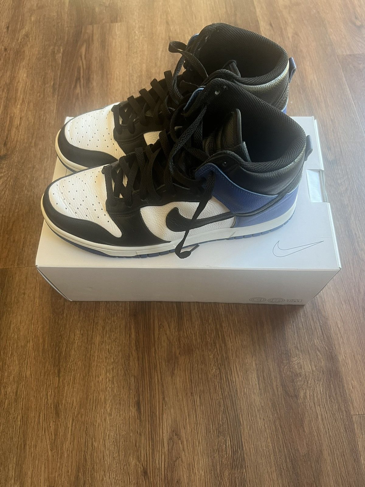 Nike Nike By You Dunk High Inspired by Fragment Jordan 1. Size US 10.5 / EU 43-44 - 6 Thumbnail