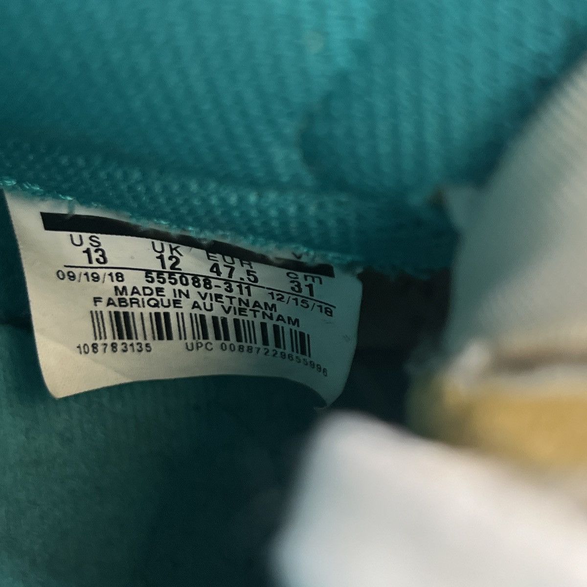 Nike Air Jordan 1 high turbo green Size US 13 / EU 46 - 8 Thumbnail