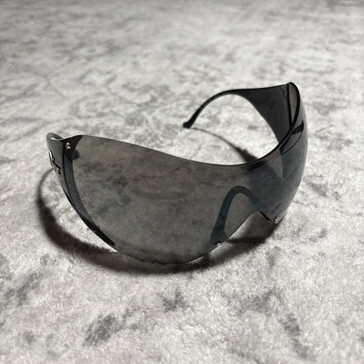 Dior Dior by Galliano 2003 Ski 1 Glasses Black & White Size ONE SIZE - 5 Thumbnail
