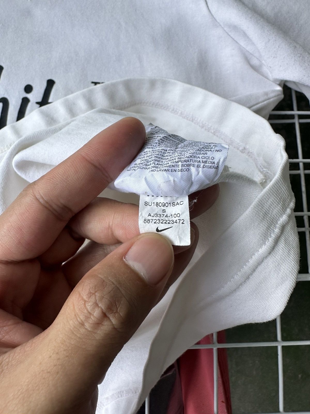 Nike × Off-White NIKELAB X OFF-WHITE MERCURIAL NRG X TEE WHITE 2018 Size US S / EU 44-46 / 1 - 6 Thumbnail