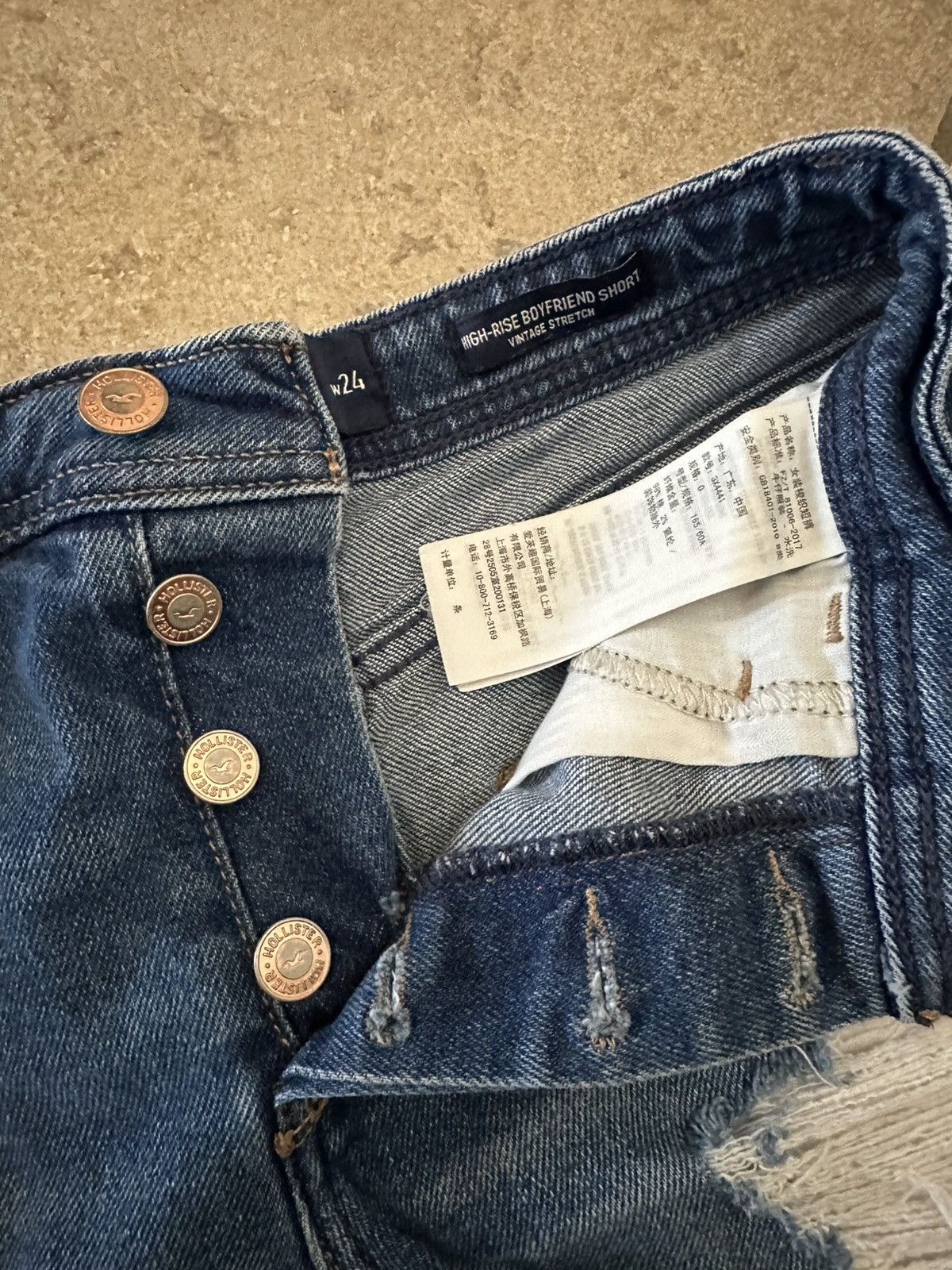 Hollister hollister distressed shorts Size 25" / US 0 / IT 36 - 2 Thumbnail