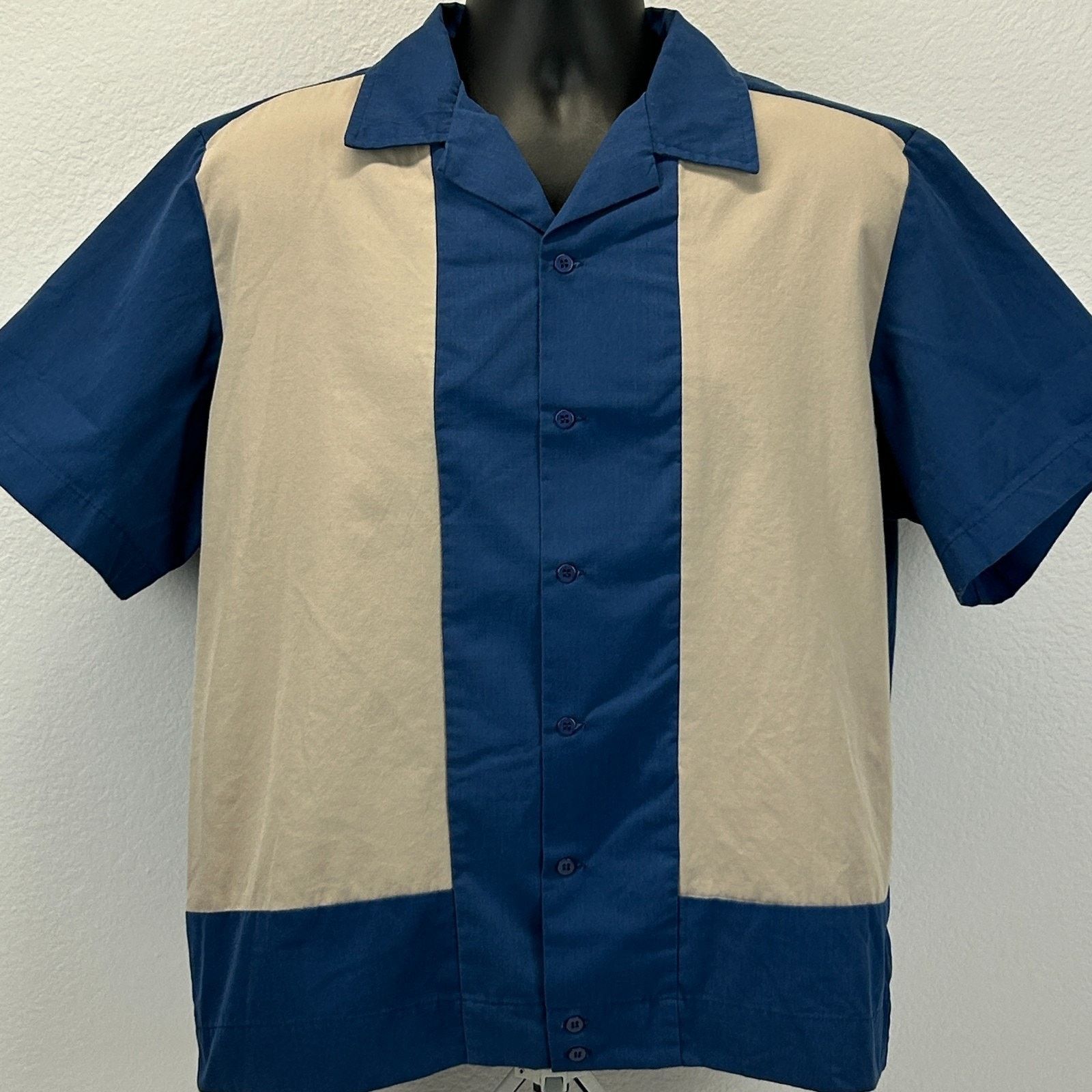 Other Bowl Movement Bowling Camp Shirt Button Front Bowler L Large Size US L / EU 52-54 / 3 - 2 Thumbnail