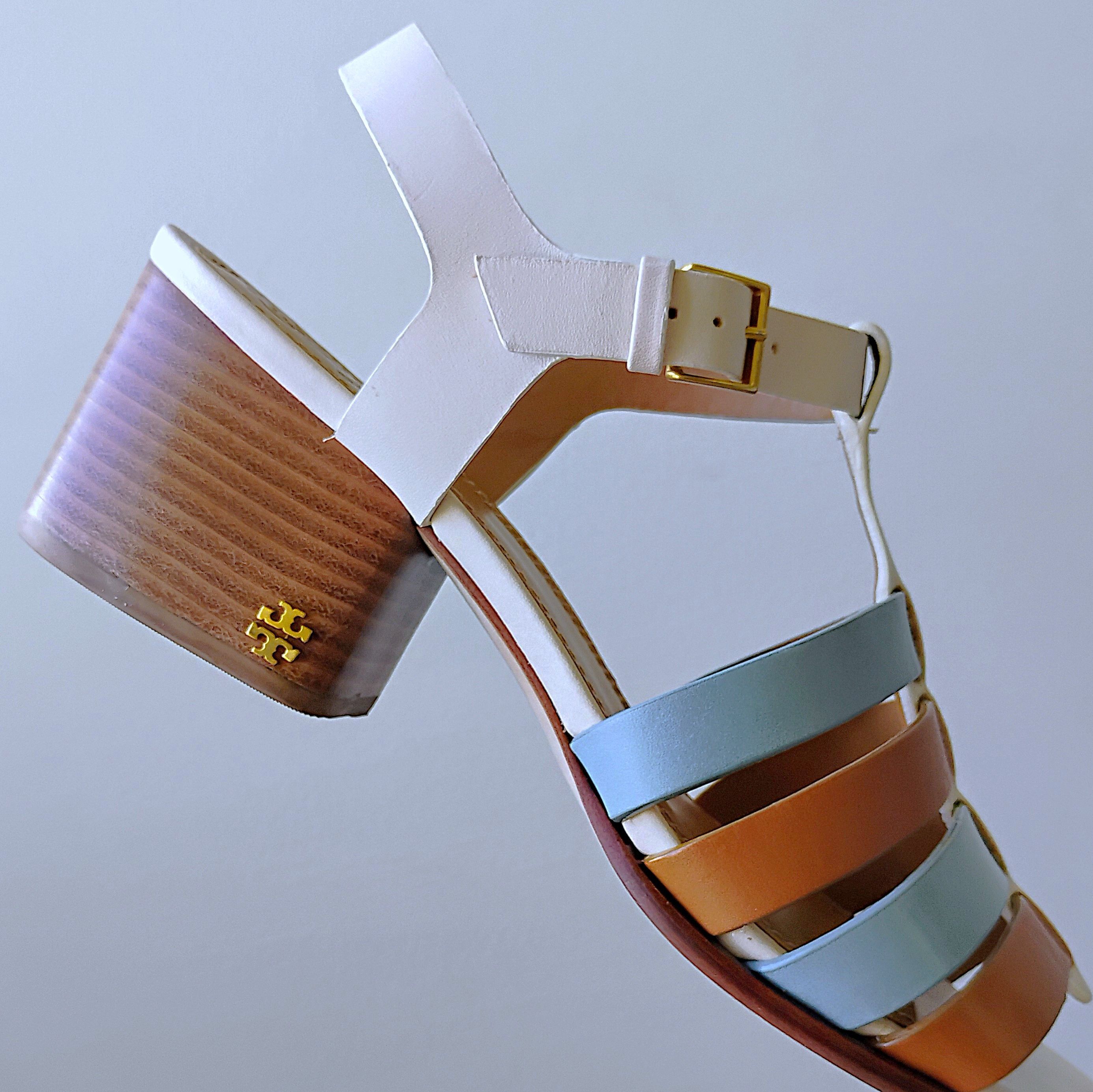 Tory Burch Tory Burch Women Fisherman Block Heel Sandal in Lovely Color Size US 9.5 / IT 39.5 - 6 Thumbnail