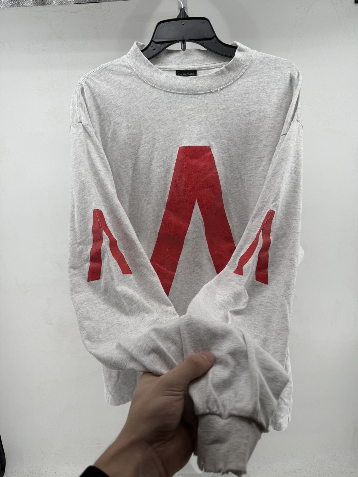 Balenciaga BNWT Balenciaga Archive Music Vintage Long Sleeve Shirt