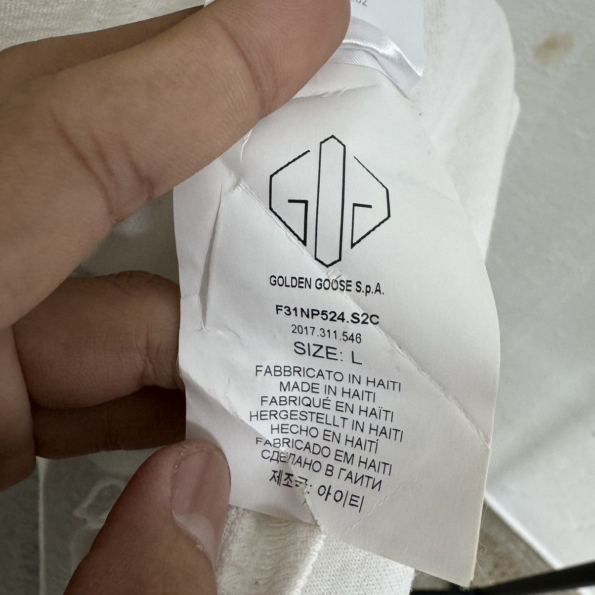 Golden Goose Golden Goose Lunar Collection 2017 T shirt Size US L / EU 52-54 / 3 - 9 Thumbnail