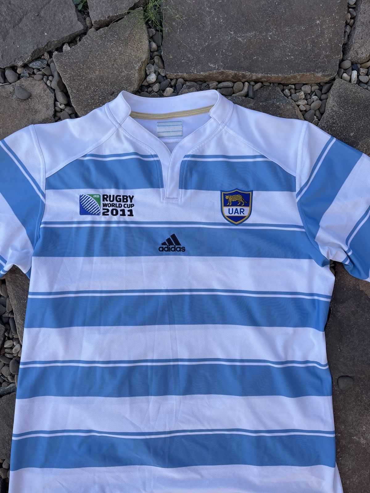 Adidas 2011 Adidas UAR Rugby World Cup Argentina jersey rare Size US XXL / EU 58 / 5 - 6 Thumbnail