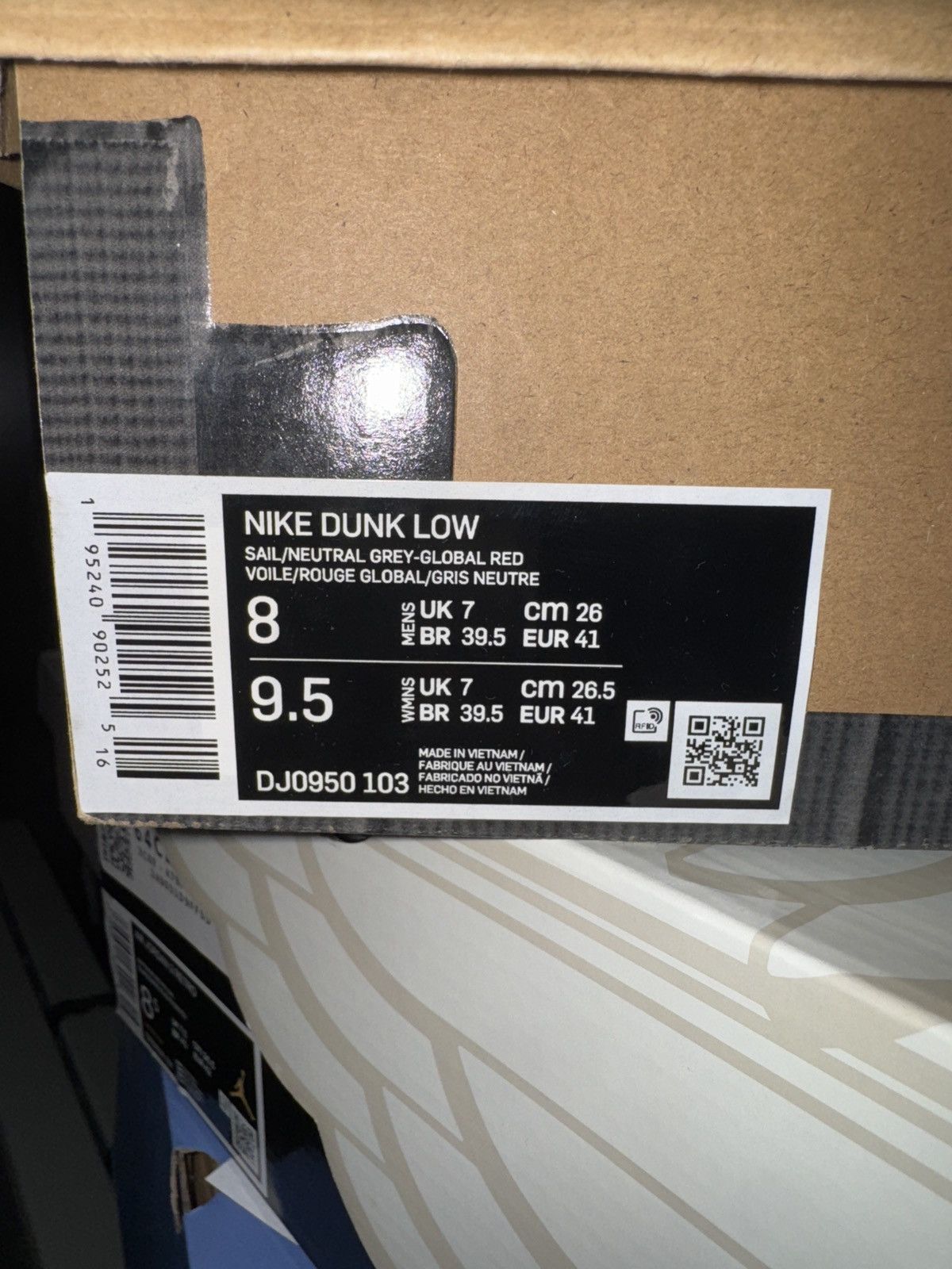 Nike Nike Dunk Off White Lot 40 - Used - 100% Authentic Size US 8 / EU 41 - 14 Thumbnail