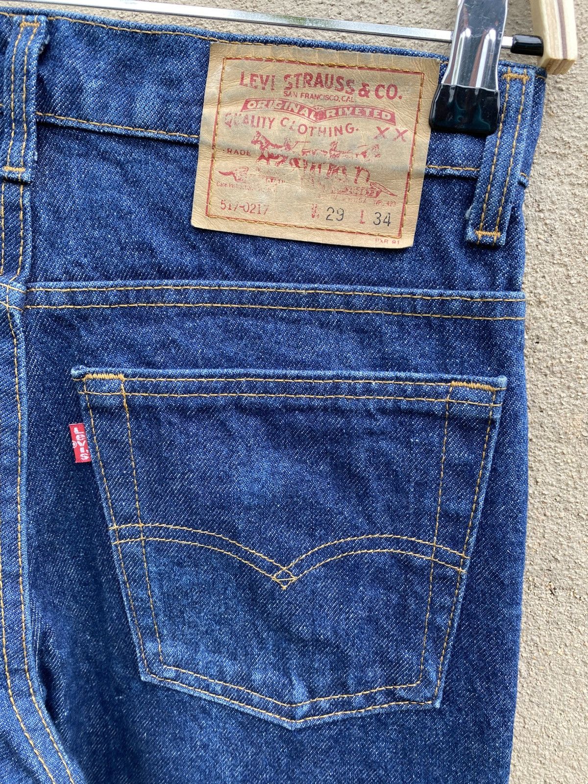 Levi's × Levi's Vintage Clothing × Vintage W28x33.5 vintage levi's 517 flare bell bottom made in USA Size US 28 / EU 44 - 3 Thumbnail