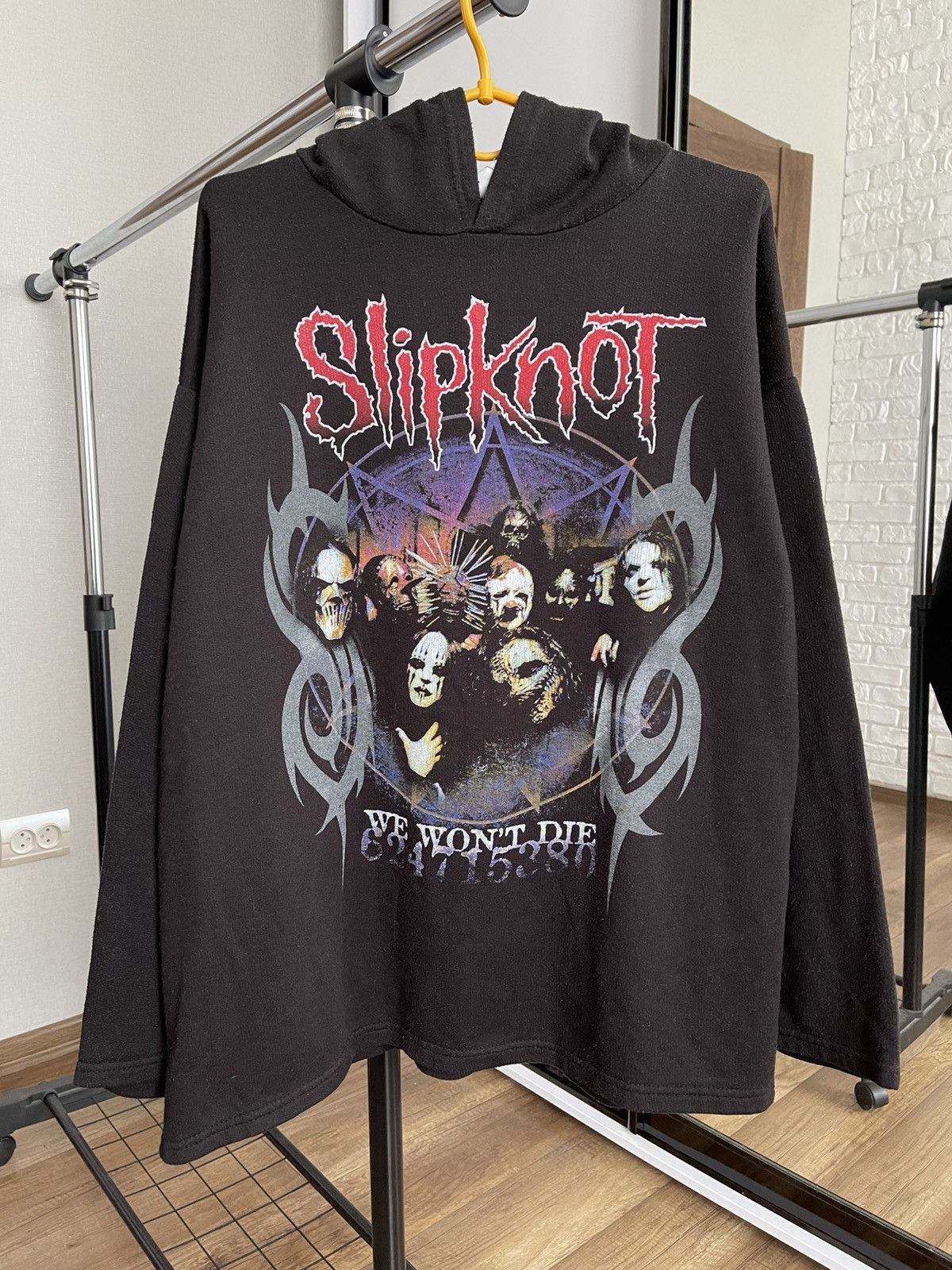Slipknot Slipknot We Wont Die Rock Band Vintage Hoodie Pullover 90s Size US L / EU 52-54 / 3 - 1 Thumbnail