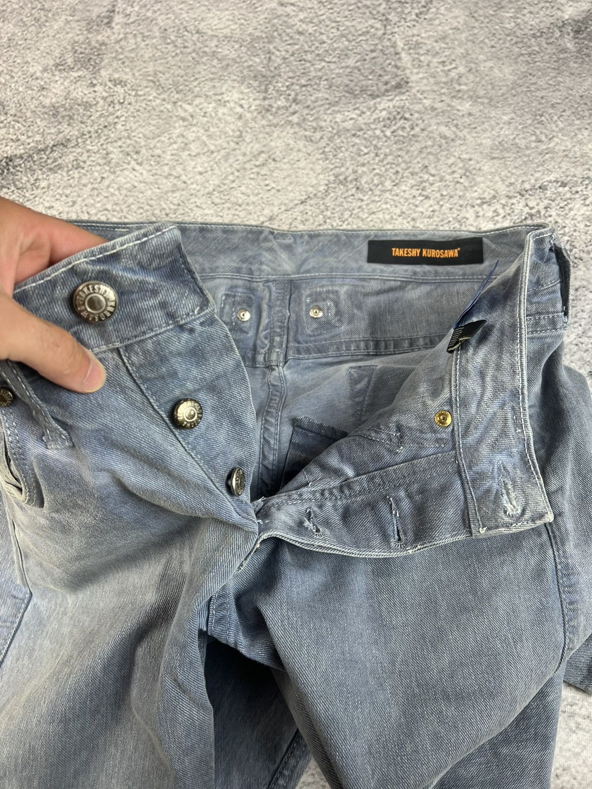 Takeshy Kurosawa Takeshy Kurosawa denim jeans Size US 36 / EU 52 - 14 Thumbnail