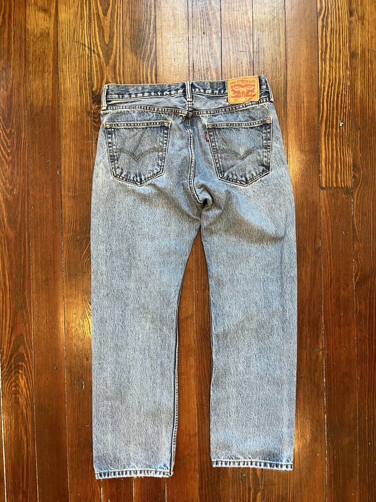 Levi's Vintage Clothing Levi's 505 Denim Blue Jeans Vintage, USA Made, Size 34x30 Size US 34 / EU 50 - 2 Thumbnail
