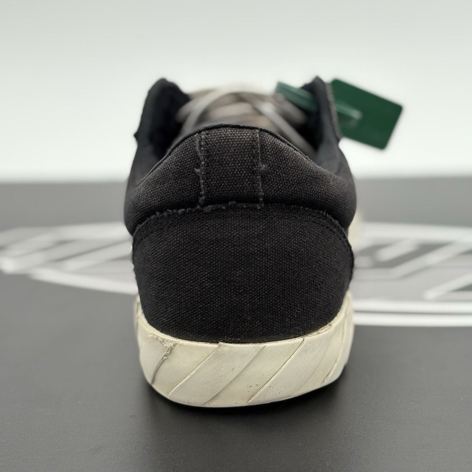 Off-White Off-White Vulc Sneaker ' Black White ' | GOOD CONDITION! Size US 11 / EU 44 - 3 Thumbnail