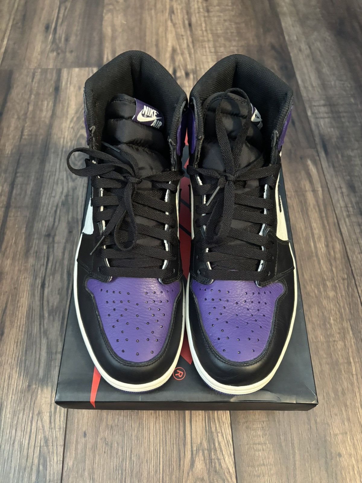 Jordan Brand × Nike Size 10.5 - Jordan 1 Retro OG High Court Purple 1.0 Size US 10.5 / EU 43-44 - 2 Thumbnail