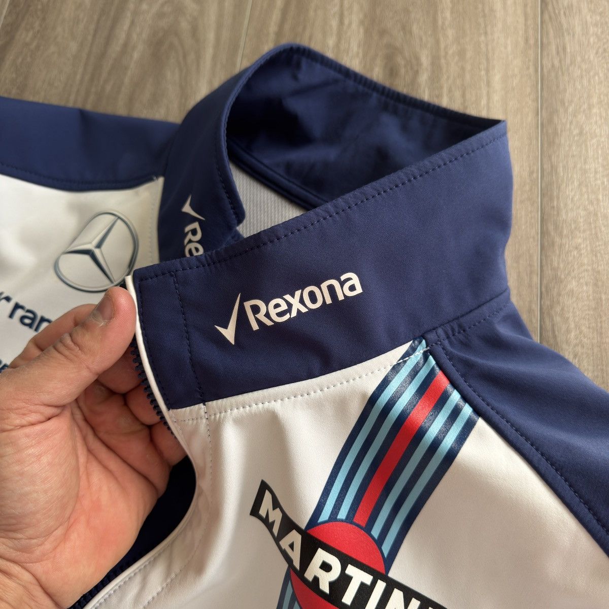 Mercedes-Benz Hackett London x Mercedes-Benz Martini Racing Jacket Size US L / EU 52-54 / 3 - 5 Thumbnail