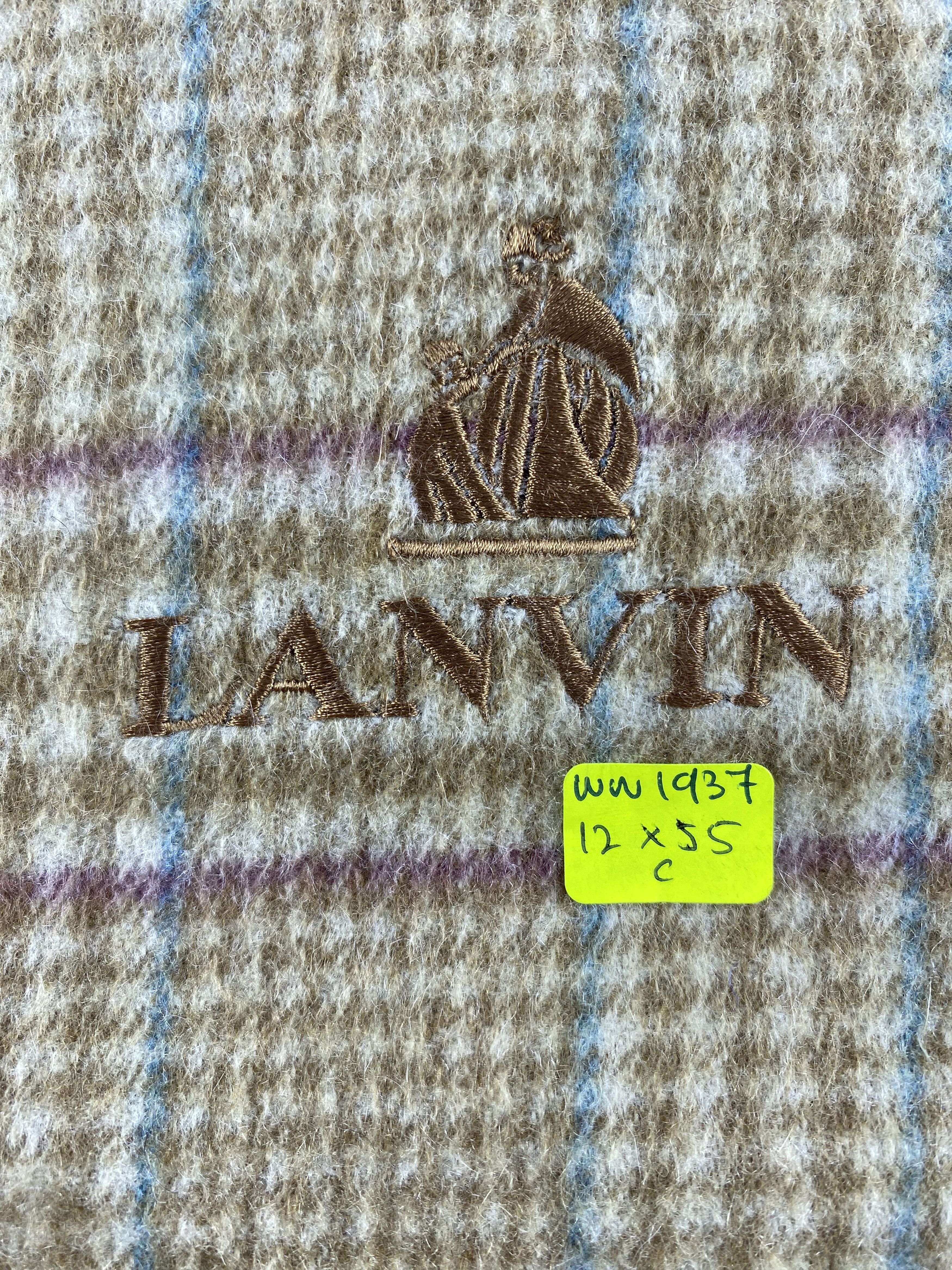 Lanvin × Vintage Lanvin Scarf / Muffler / Neckwear Size ONE SIZE - 6 Thumbnail