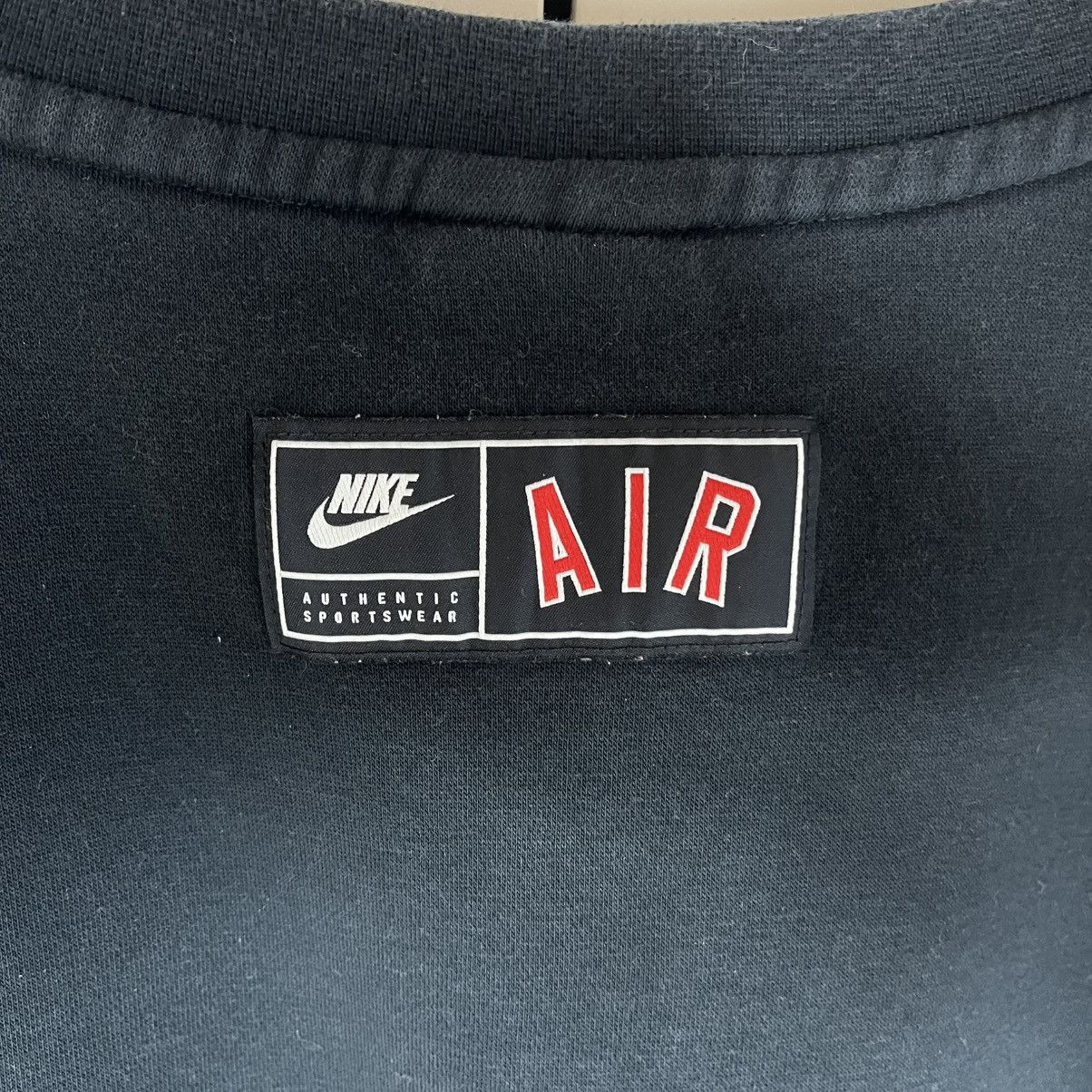 Nike Nike Air Big Central Logo Blue Sweatshirt Streetwear Swoosh Size US XL / EU 56 / 4 - 8 Thumbnail