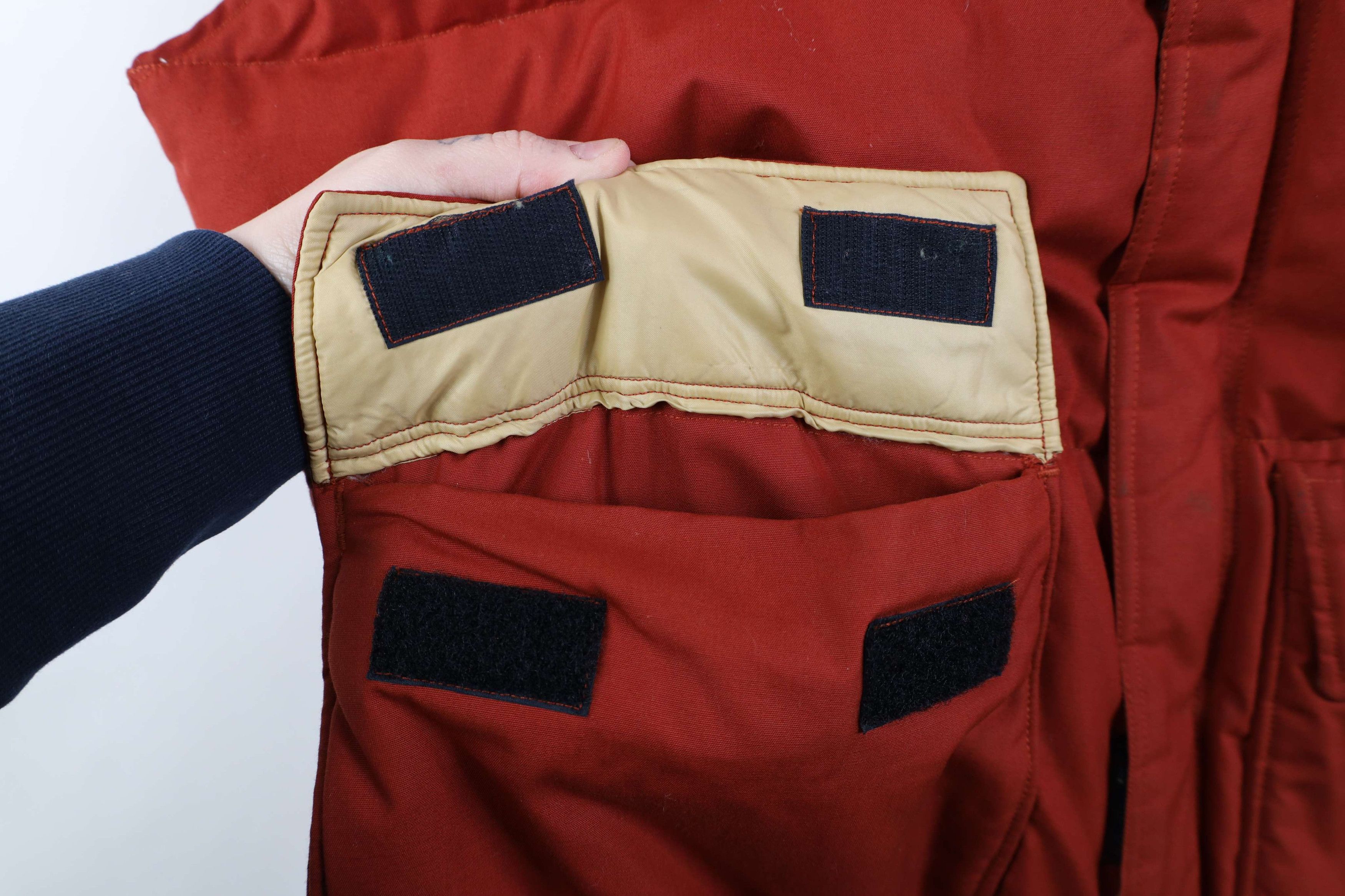 Altra Vintage 70s Altra Down Fill Puffer Vest Jacket Orange USA Size US L / EU 52-54 / 3 - 8 Thumbnail