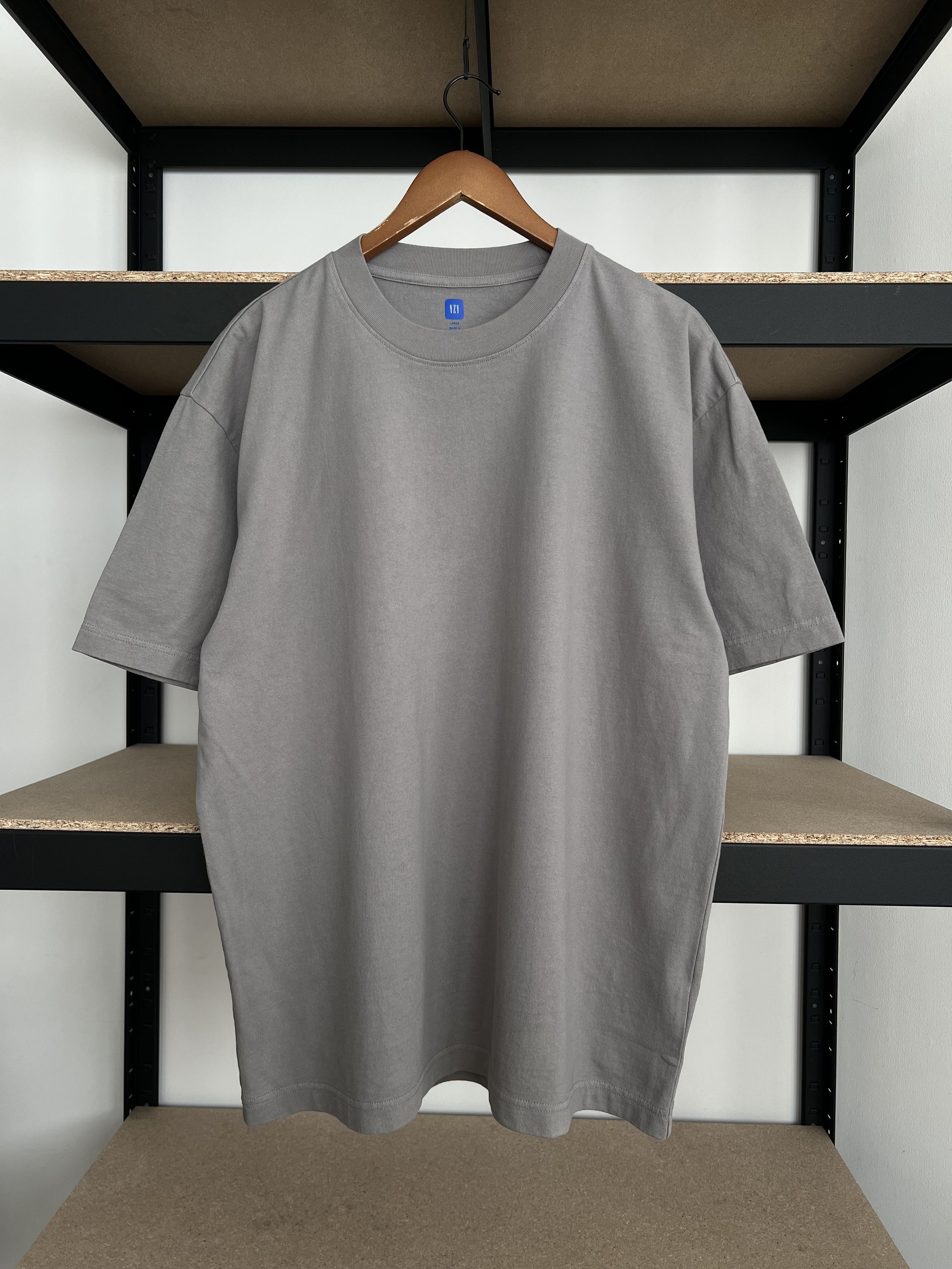 Gap Yeezy Gap YZY Unreleased Gray T-shirt Sz L | Grailed