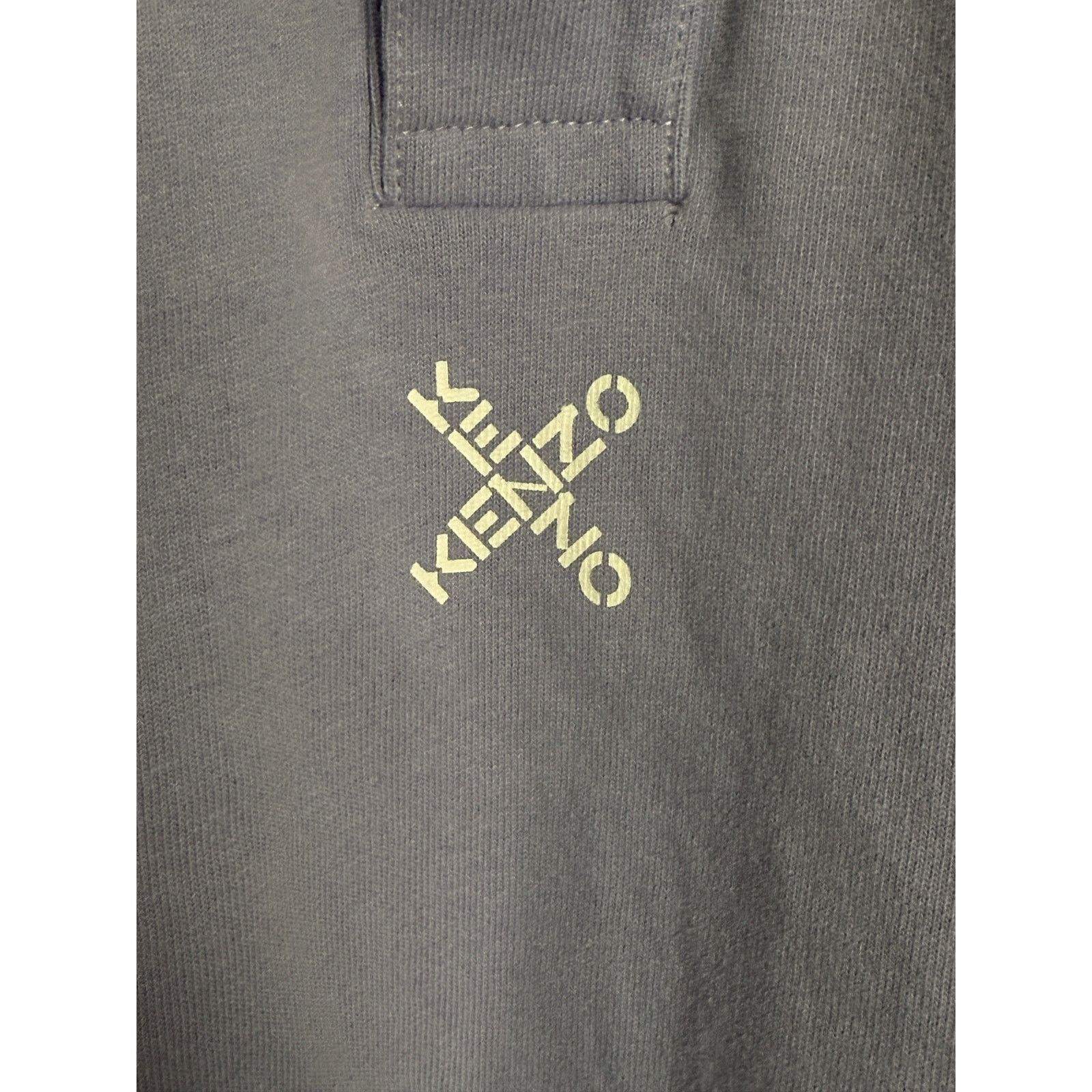 Kenzo Kenzo Cross Logo Light Purple Men's Polo Shirt Preppy Size M Size US M / EU 48-50 / 2 - 5 Thumbnail