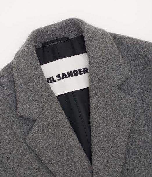 Jil Sander o1w1db10925 Tailored Coat in Grey Size US XL / EU 56 / 4 - 3 Thumbnail