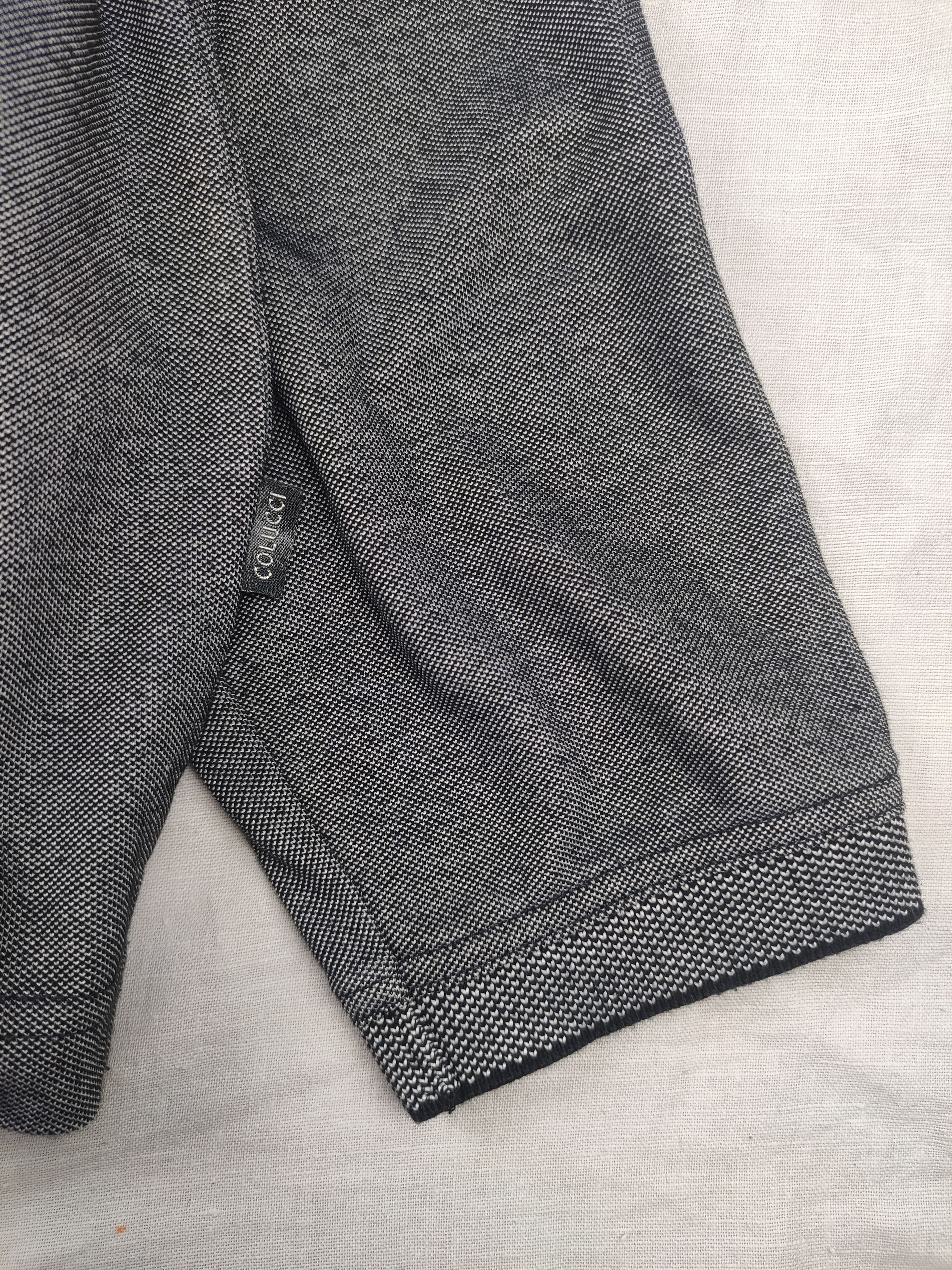Carlo Colucci Carlo Colucci Long Sleeve Polo Shirt Dark Grey / Graphite Size US M / EU 48-50 / 2 - 6 Thumbnail