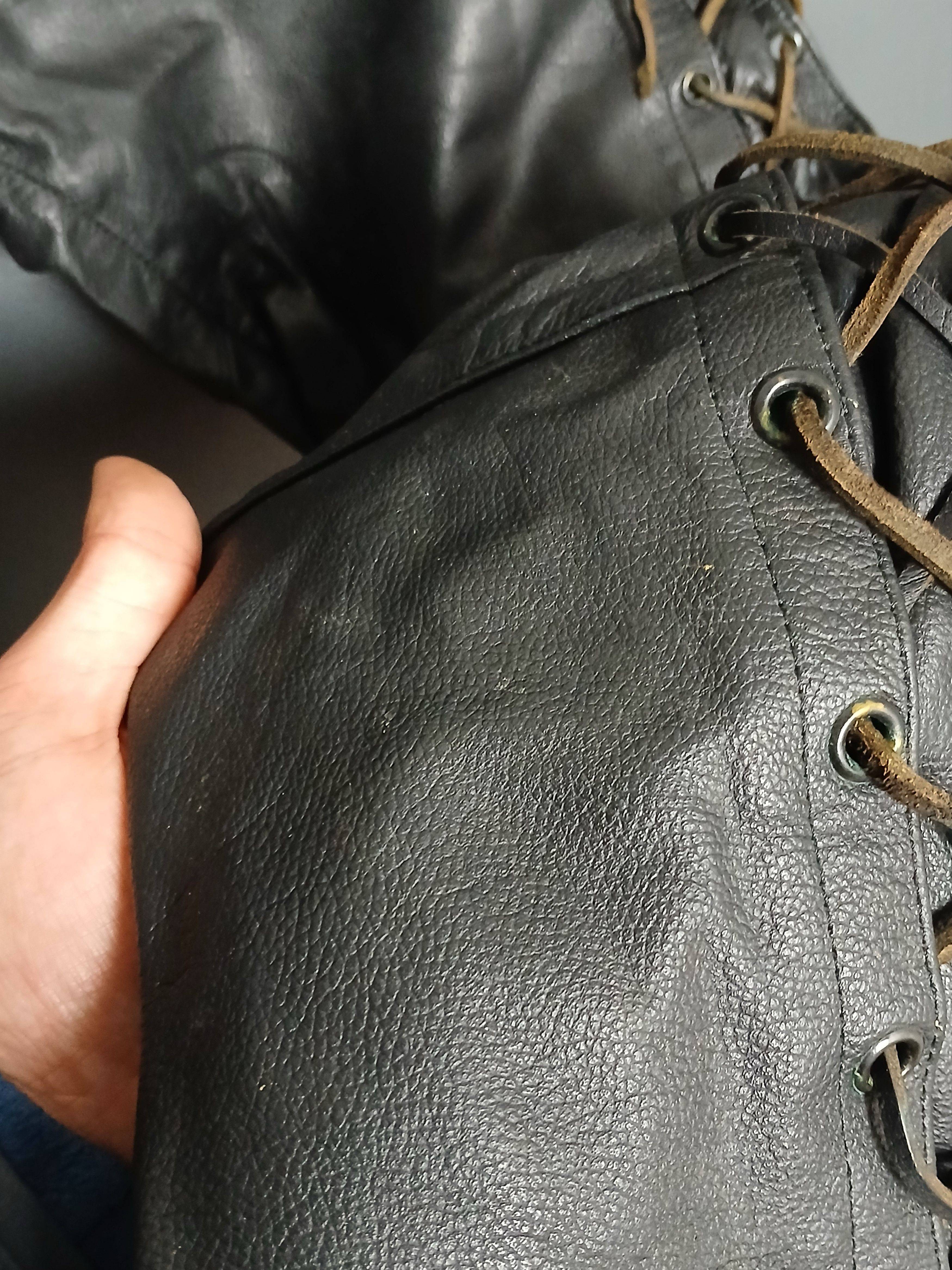 Leather Vintage Takai Leather Pants Size US 38 / EU 54 - 15 Thumbnail