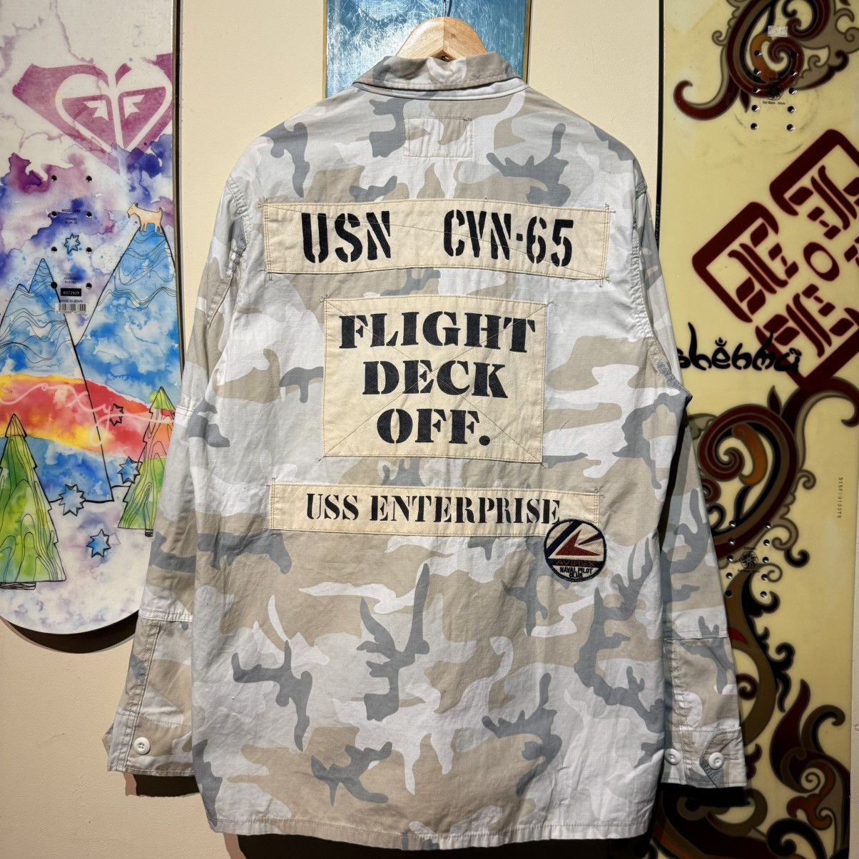 Avirex Avirex USS Enterprise CVN-65 Flight Deck - NWT Deadstock Size US XL / EU 56 / 4 - 2 Thumbnail