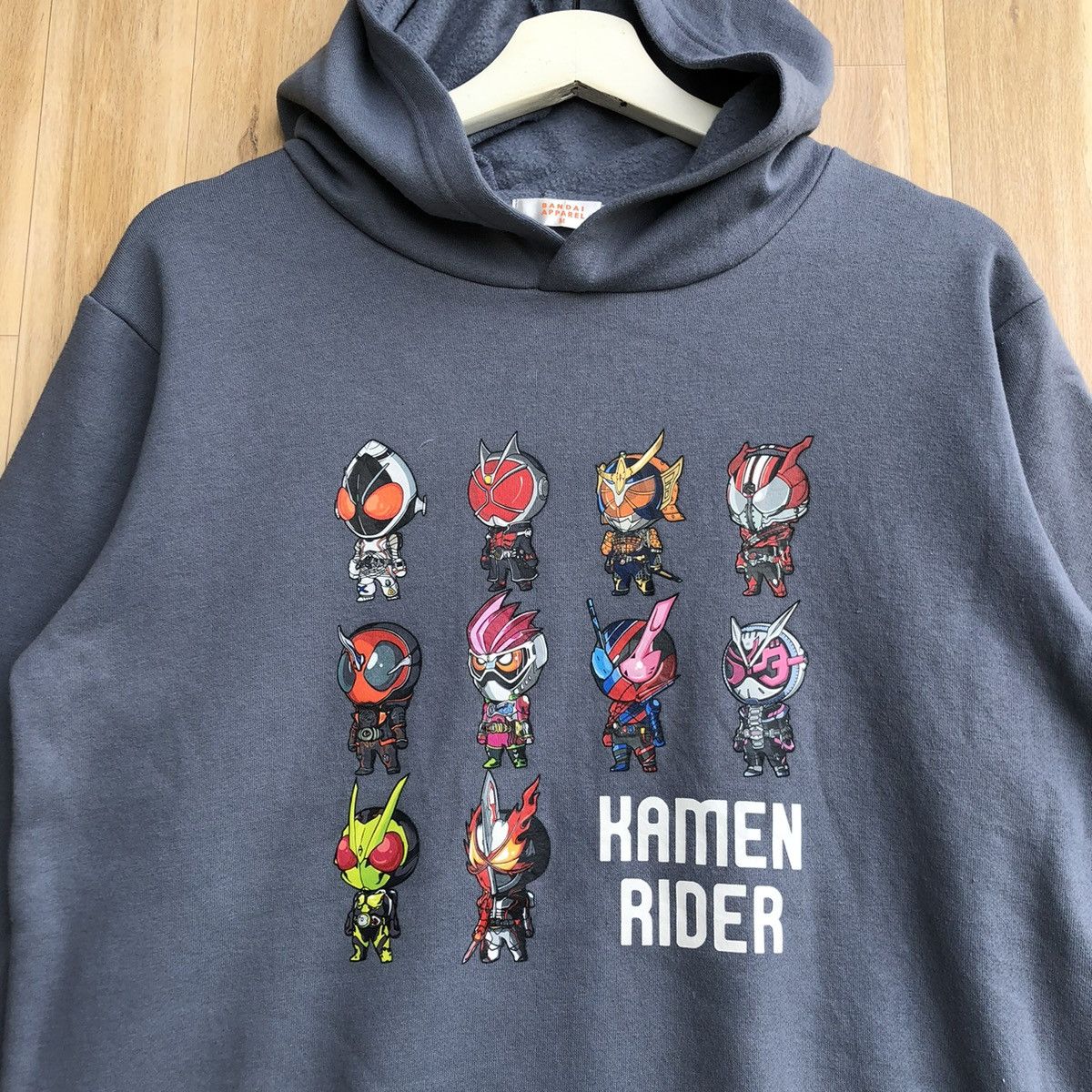 Japanese Brand Vintage Y2K Bandai Apparel Kamen Rider Hoodie Sweatshirt Size US M / EU 48-50 / 2 - 3 Thumbnail