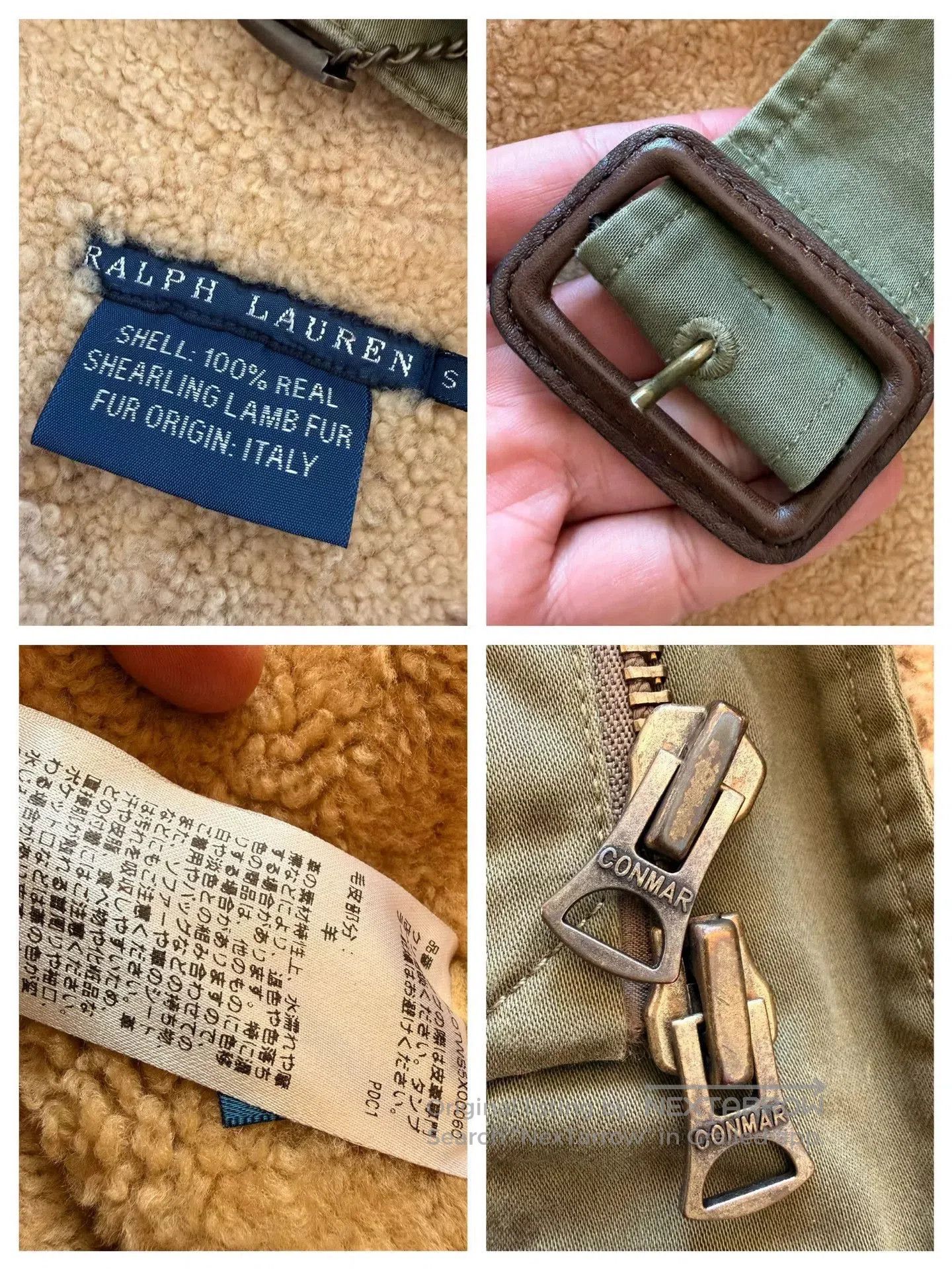RLX Ralph Lauren Vintage Sheepskin Detachable Parka Jacket. Size S / US 4 / IT 40 - 8 Thumbnail