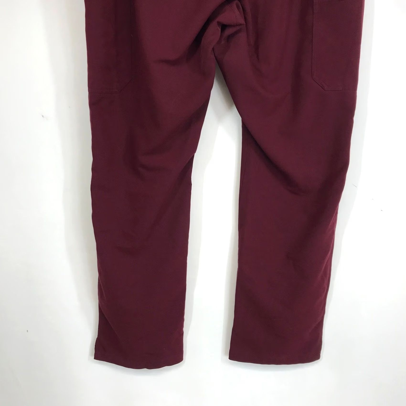 Vintage FIGS Technical Collection Scrub Pants Women's XL Burgundy Style TW2000R Size 40" / US 18 - 6 Thumbnail