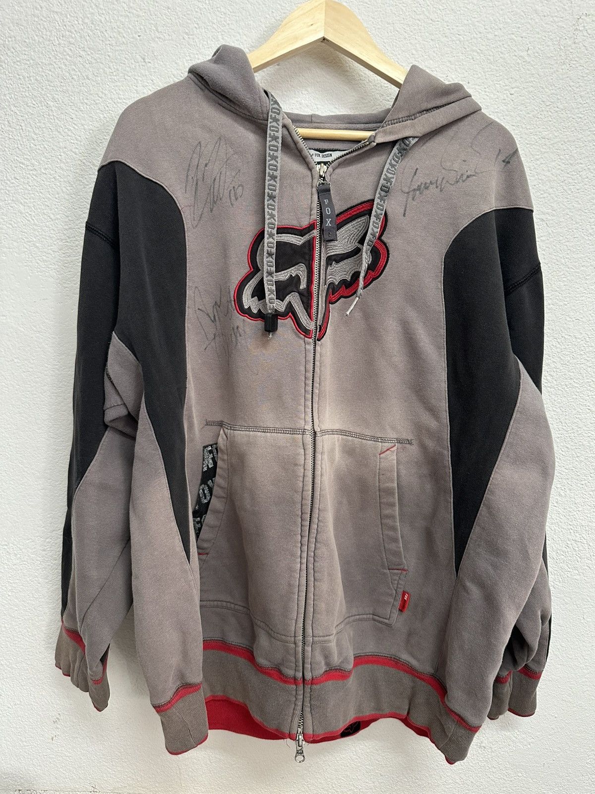 Fox Racing Fox racing, signed hoodie Size US XL / EU 56 / 4 - 1 Thumbnail