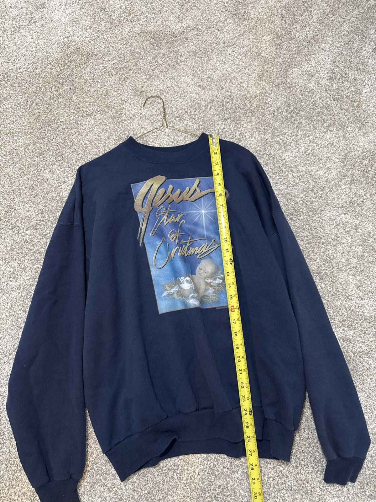 Other Vintage Baby Jesus Crewneck XL Bible Vtg 90s Religion Size US XL / EU 56 / 4 - 4 Thumbnail