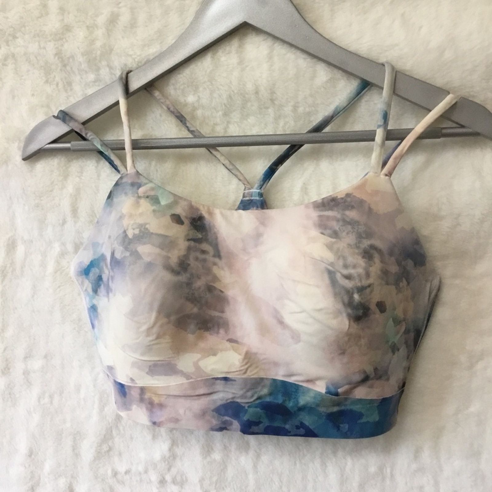 Other Soma Floral Sport Longline Yoga Bra Size ONE SIZE - 1 Thumbnail