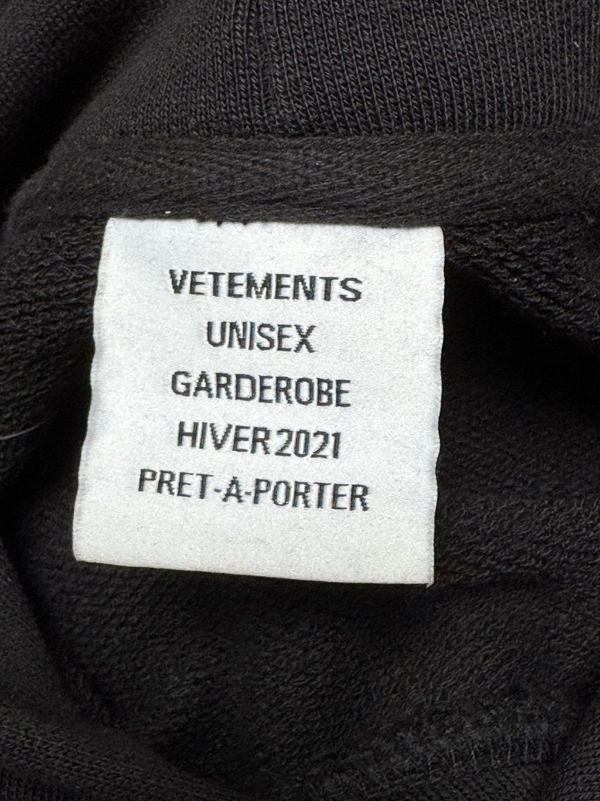 Vetements Vetements OXPAHA/security hoodie Size US XL / EU 56 / 4 - 8 Thumbnail