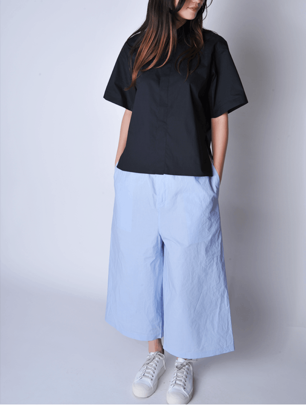 SOFIE D'HOORE Blue cotton trousers Size 26" / US 2 / IT 38 - 7 Thumbnail