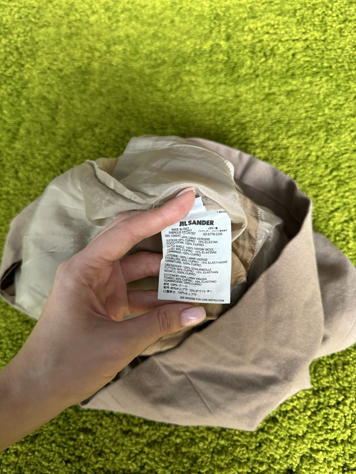 Jil Sander Jil Sander 100% wool avant garde skirt Size 26" / US 2 / IT 38 - 5 Thumbnail
