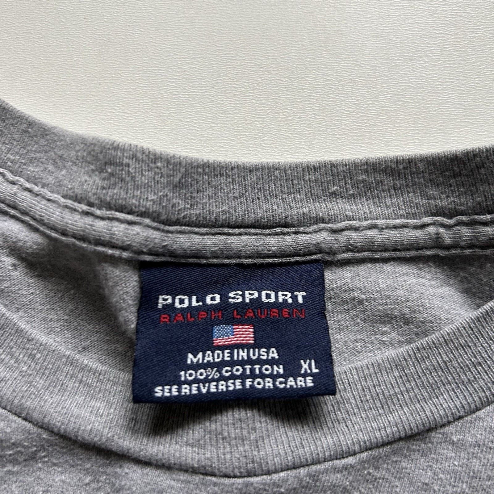 Polo Ralph Lauren Vintage 90s Polo Sport Ralph Lauren Shirt Long Sleeve XL USA Size US XL / EU 56 / 4 - 3 Thumbnail